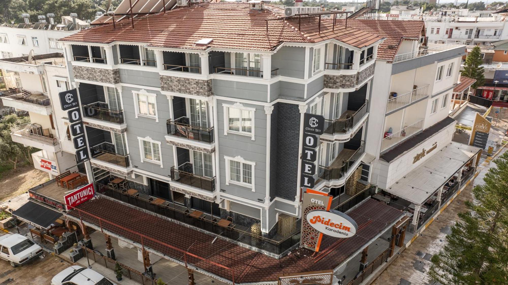 Cihan Bey Otel Belek Bagian luar foto
