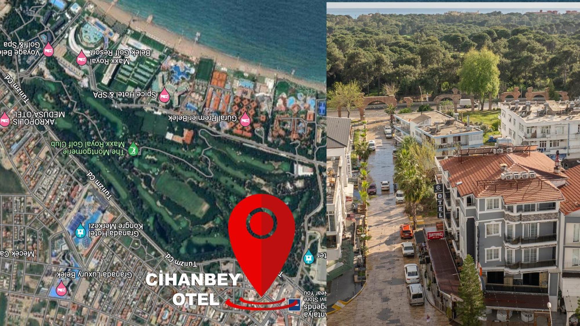 Cihan Bey Otel Belek Bagian luar foto